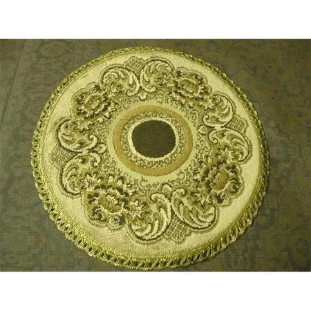 Tapestry Trading Tapestry Trading V7BE 7 in. Begium Doily Verona; Beige V7BE